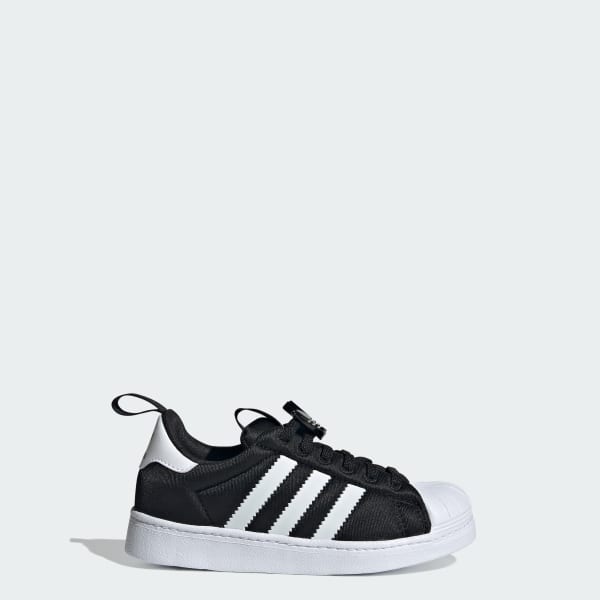 Kids adidas superstar black hotsell