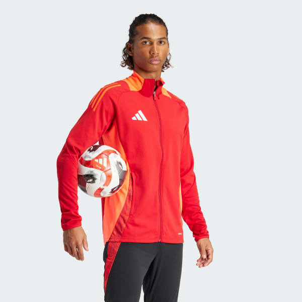 adidas Tiro 24 Competition Training Jacket - Red | Men's Soccer | adidas US