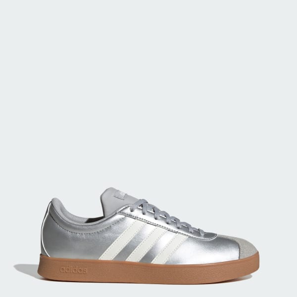 ◆ ADIDAS ◆ VL Court Base / JQ3048 adidas VL Court Base Shoes - Silver | adidas Türkiye