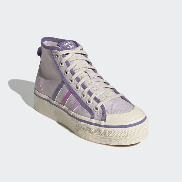 adidas Nizza Platform Mid Shoes - Pink | Women's Lifestyle | adidas US