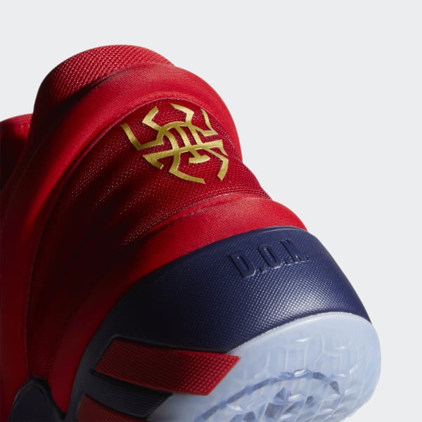 Donovan mitchell shop shoes red
