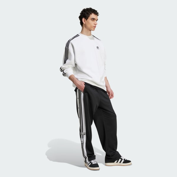 White Adicolor Oversized Crew Sweatshirt