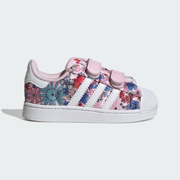 Rosa TENIS SUPERSTAR II ADIDAS LIBERTY LONDON CON TIRA AJUSTABLE