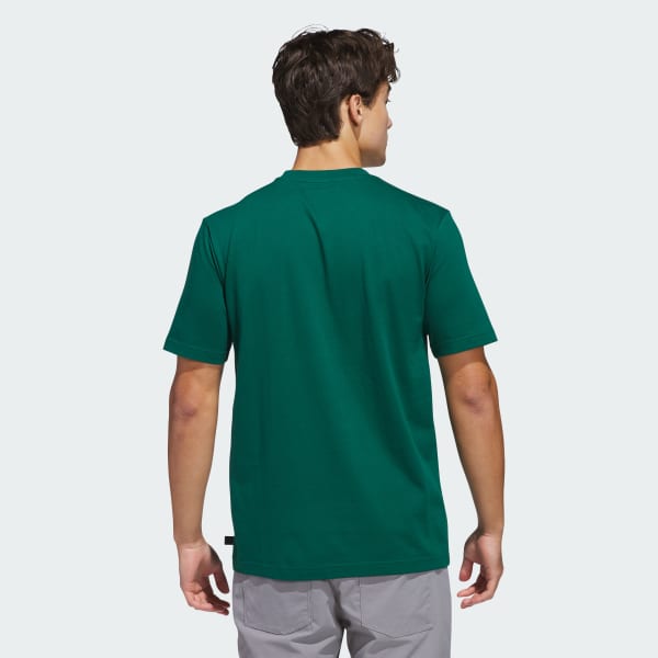 สีเขียว เสื้อยืดพิมพ์ลาย Golf Culture