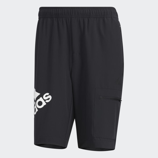 Black BrandLove Woven Shorts