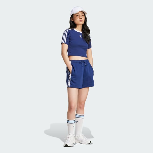 Bleu T-shirt 3 bandes Baby