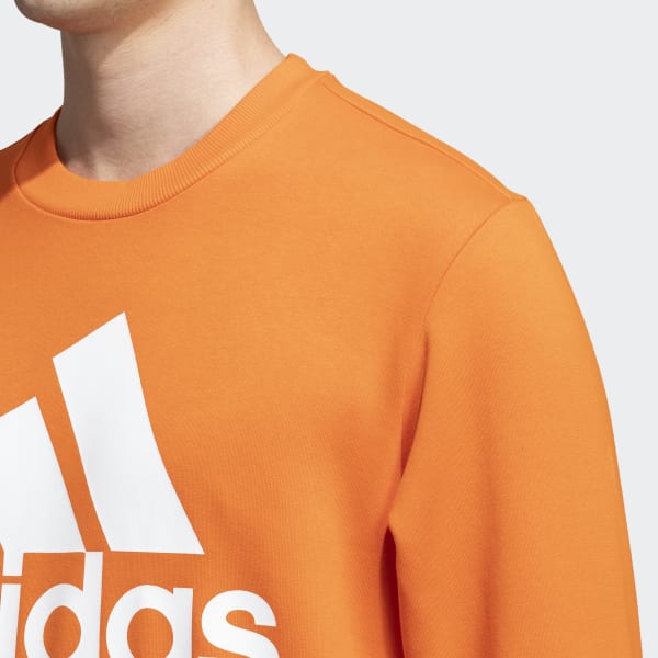 adidas BIG LOGO FREELIFT SWEATSHIRT Orange adidas India