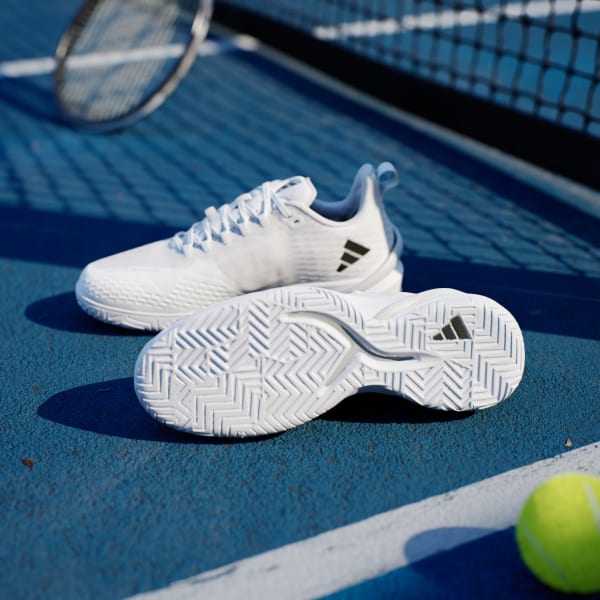 adidas Adizero Cybersonic Tennis Shoes - White | Men's Tennis