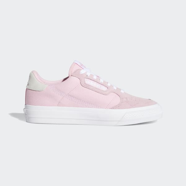 adidas Continental Vulc Shoes - Pink 