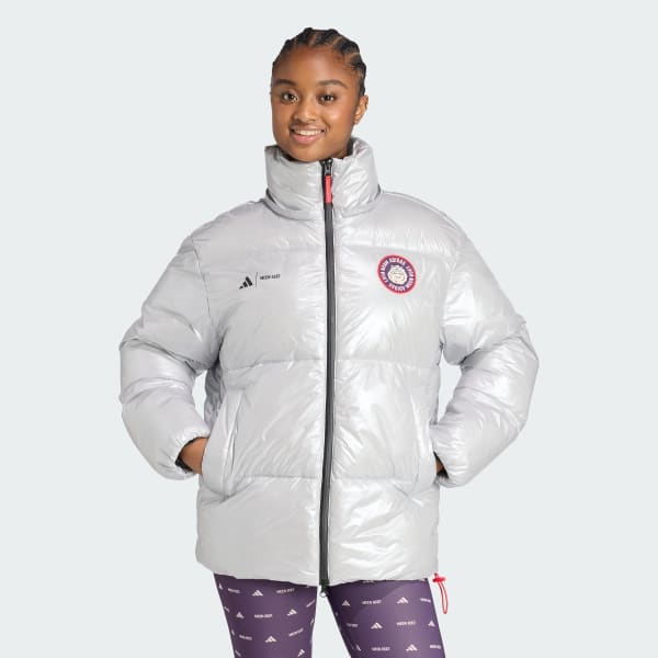 adidas x MOON BOOT Padded Jackets - Silver | Free Shipping with