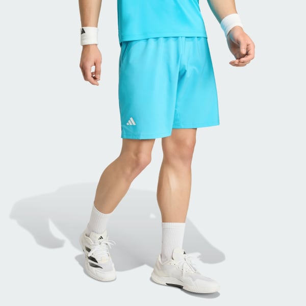 Turquesa Shorts de Tenis Club Climacool 3 Rayas
