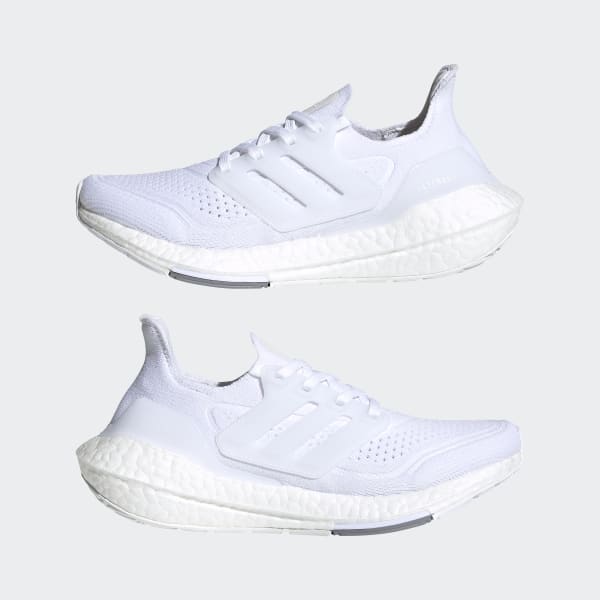 White Ultraboost 21 Shoes LEN16