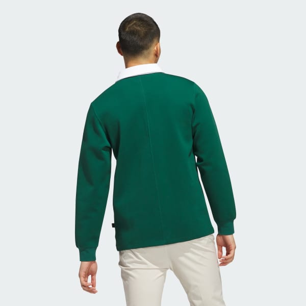 ★★Adairs★★ classic chip graphic rugby shirt JJ4199 adidas Classic Chip Graphic Rugby Shirt - Green | adidas New
