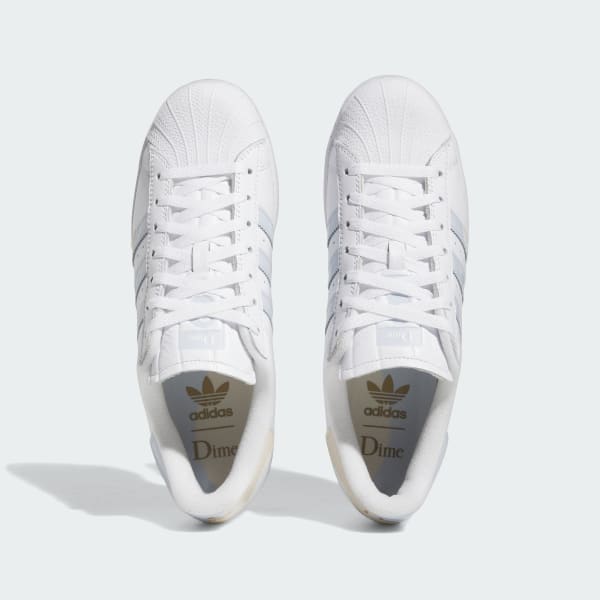 White Dime Superstar ADV Shoes