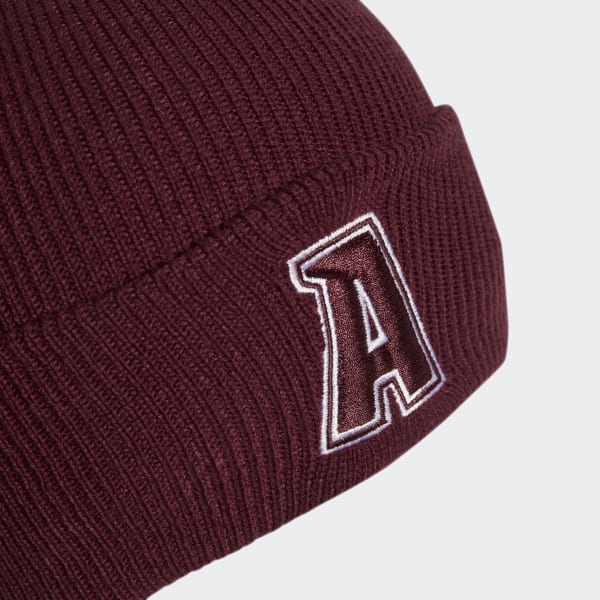 maroon adidas beanie