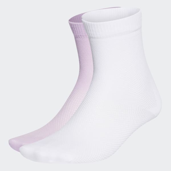 adidas Mesh Socks 2 Pairs - Purple | adidas UK