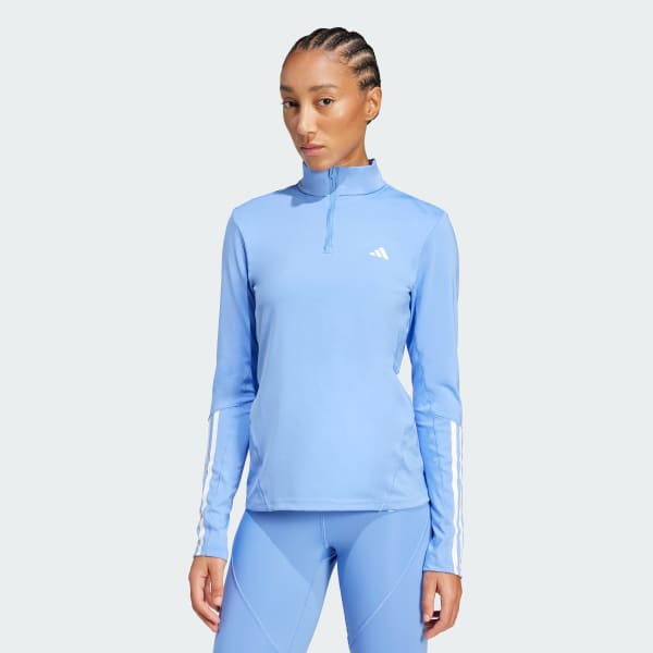 Blue Hyperglam Training Quarter-Zip Track Top