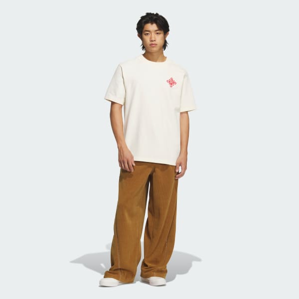 ブラウン クラフテッドパンツ