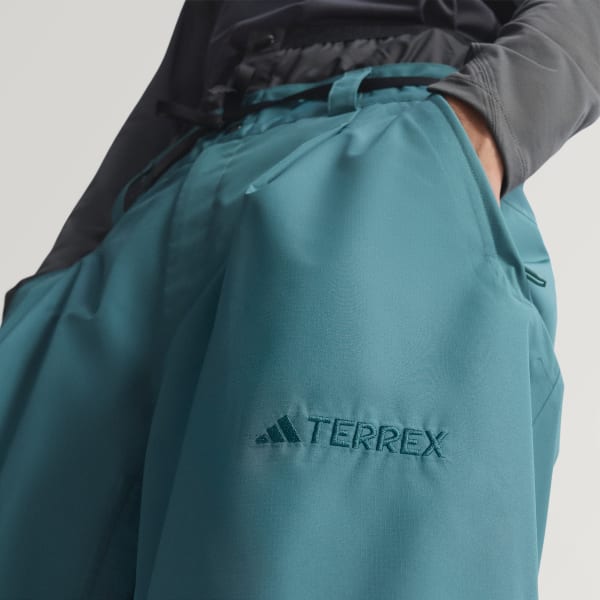 Verde Pantaloni Terrex Xploric 2 Layer Insulated CLIMAPROOF
