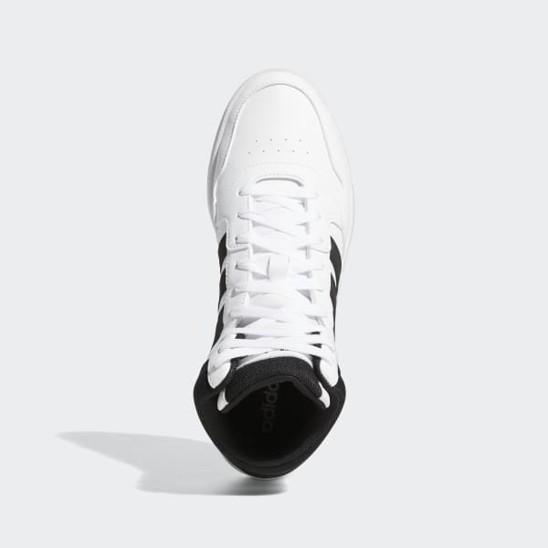 Men s Black Hoops 3.0 Mid Classic Vintage Shoes adidas US