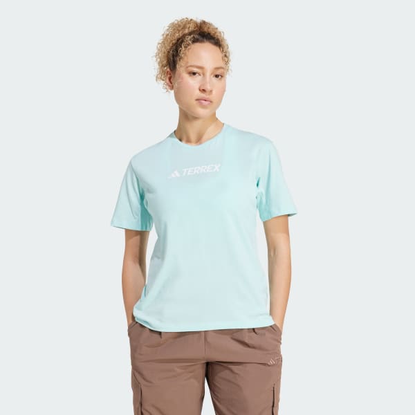 Turquoise T-shirt Terrex Classic Logo
