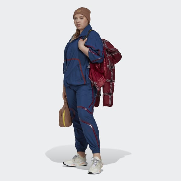 Blue adidas by Stella McCartney TruePace Woven Joggers (Plus Size) N0269