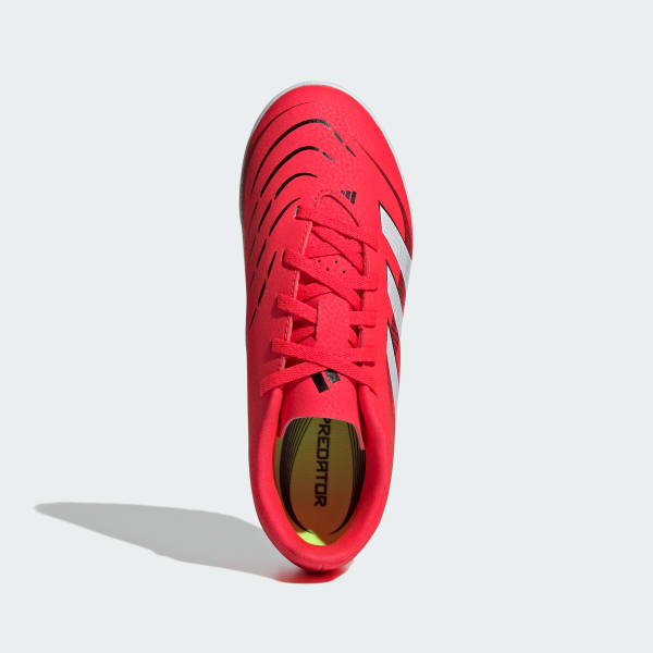 Red Predator Club Turf Boots Kids