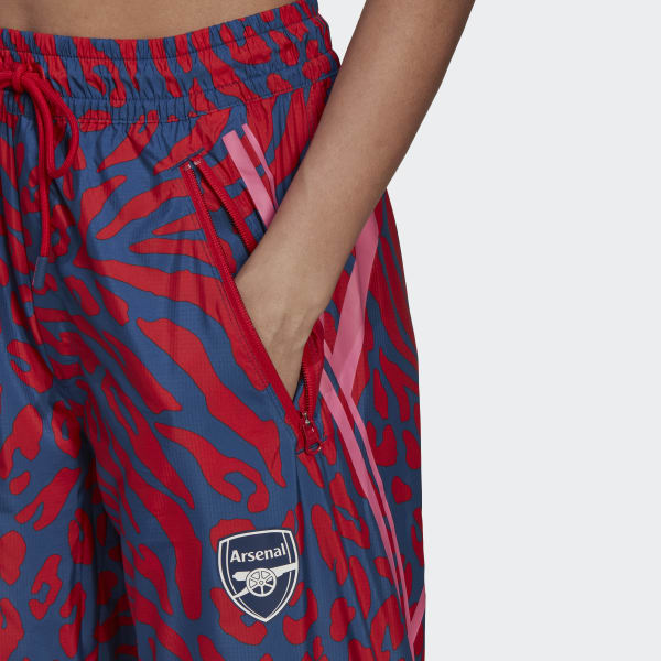 cervená Kalhoty Arsenal FC x adidas by Stella McCartney Woven BY939