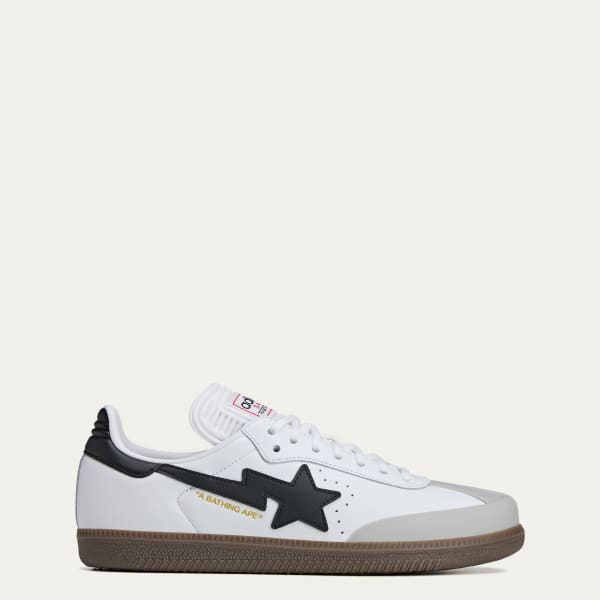 adidas SAMBA BAPE SHOES - White | Free Shipping with adiClub