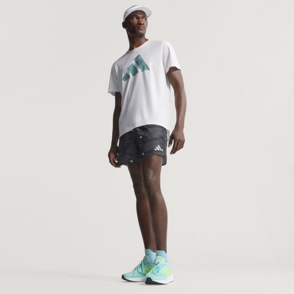 Μαύρο Adi365 Running Essentials Brand Love Shorts