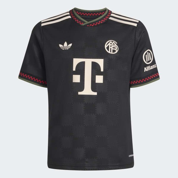 adidas FC Bayern 25/26 Third Jersey - Black | adidas Singapore