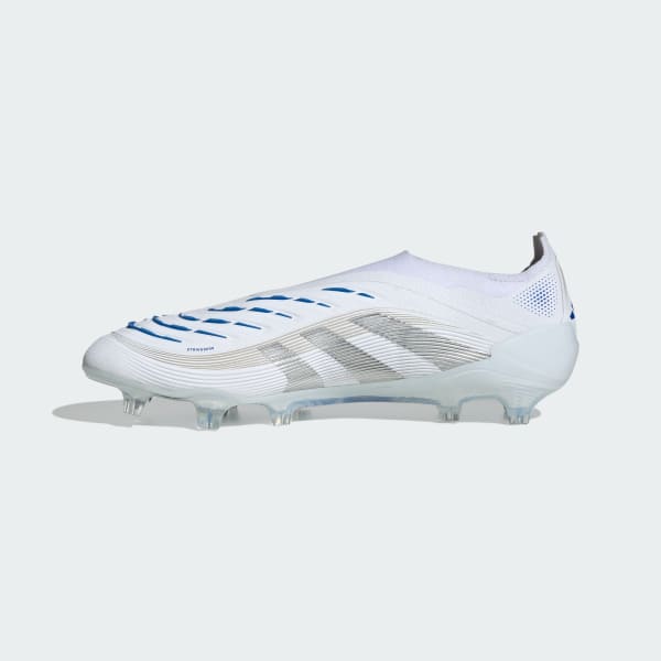 adidas Predator Elite Firm Ground Cleats - White | Free