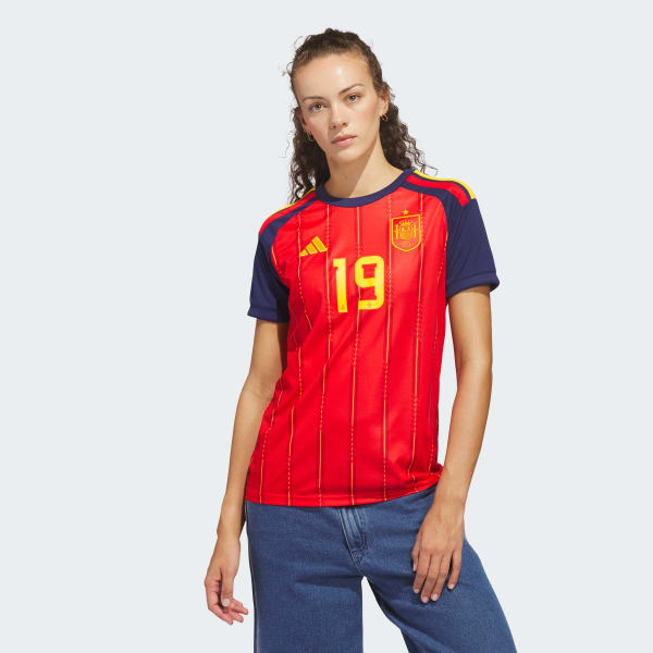 Red Spain 26 Home Yamal Jersey