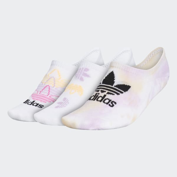 adidas Colorwash Super-No-Show Socks 3 Pairs - Multicolor | EW8947 ...