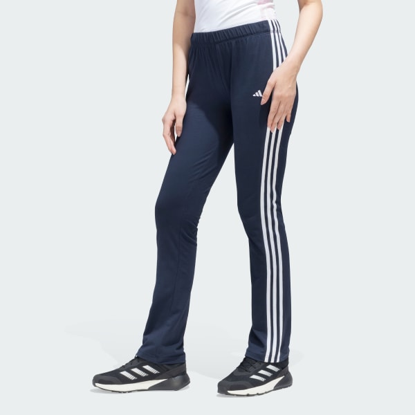 Blue 3 STRIPES YOGA PANTS