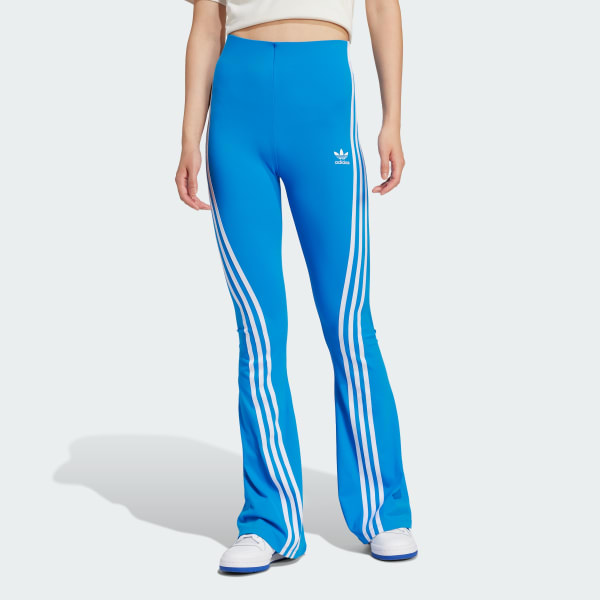 Azul Pantalon Licrado Adilenium Flared