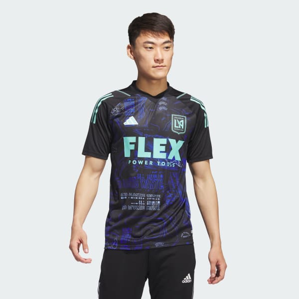 adidas Los Angeles FC One Planet Jersey - Black