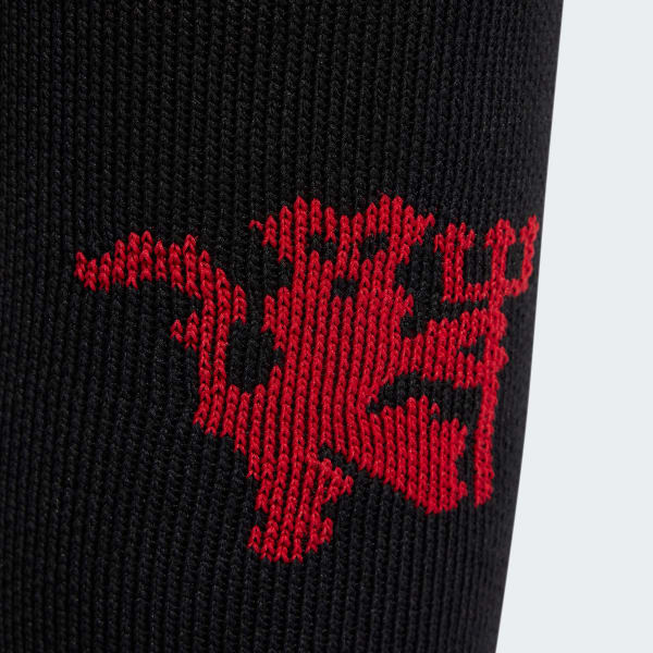 Black Manchester United 24/25 Home Socks