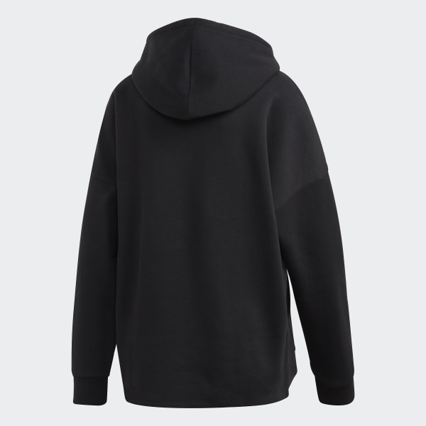 Adidas hoodie hot sale black