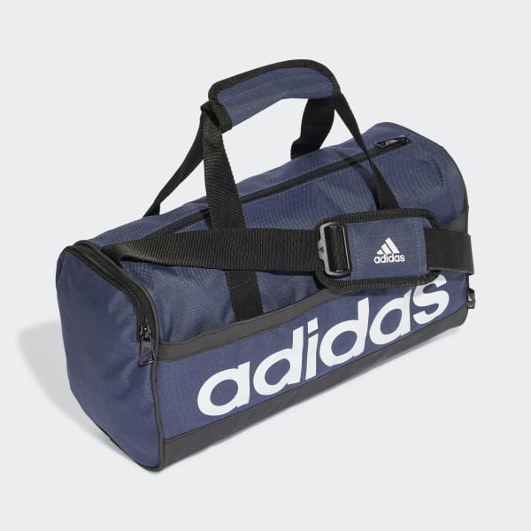 Blue Essentials Linear Duffel Bag Extra Small