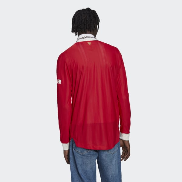 Czerwony Manchester United 20/21 Home Authentic Jersey CZ921