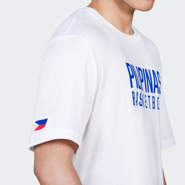 White Men's Pilipinas Basketbol Tee