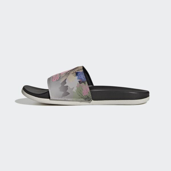adidas Adilette Comfort Slides Grey adidas Thailand