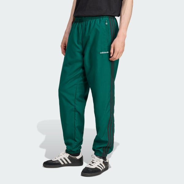 Verde Pantalón deportivo de tejido cepillado