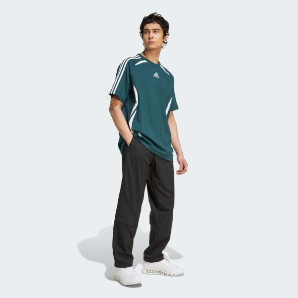 สีเขียว เสื้อยืดผ้าฝ้าย Teamgeist