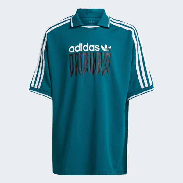 adidas Graphic Jersey Tee Kids - Turquoise | Free Shipping