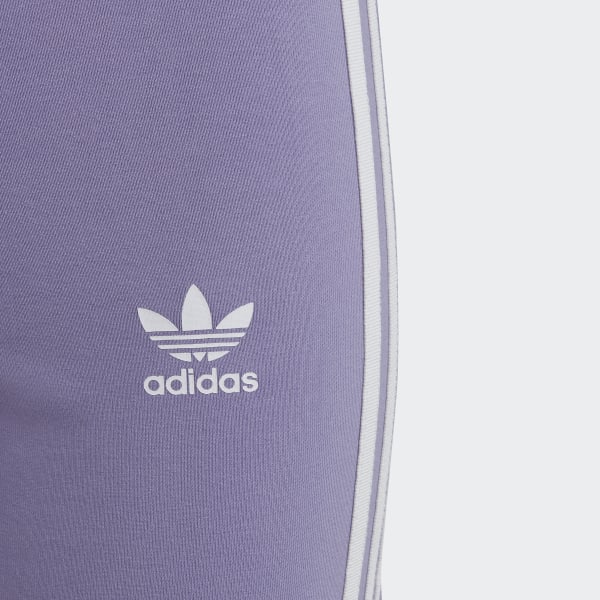 Purple Adicolor Cycling Shorts