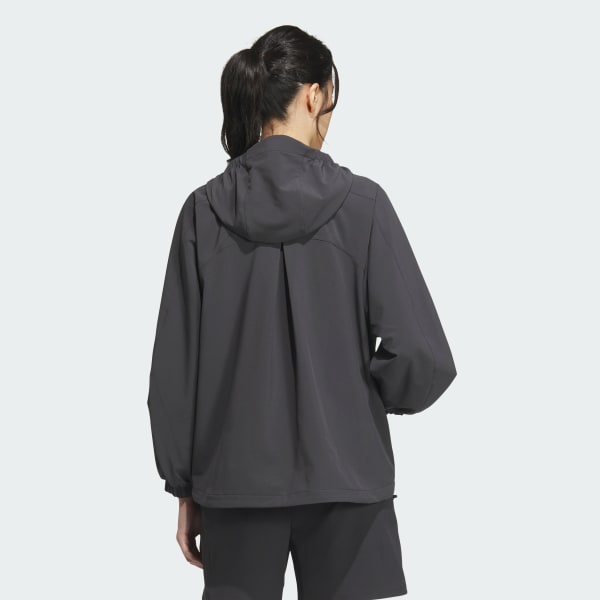 グレー Luxflow ルーズフィット ストレッチウーブン ジャケット