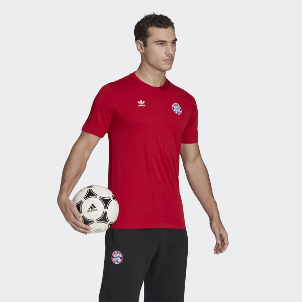 Rod FC Bayern Essentials Trefoil T-skjorte BUT99