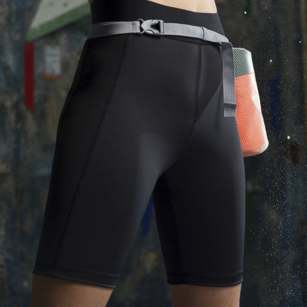 Black Techfit Period-Proof Biker Short Tights KNJ64